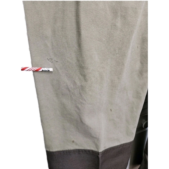 Game Winner Tan & Brown Button Zip with Pockets Men's Size Large - Picture 12 of 13